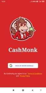 CashMonk app Earn Unlimited Paytm Cash